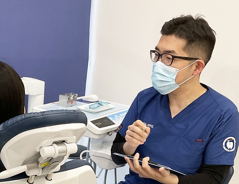 藤が丘駅徒歩1分の歯医者、マイデンタルオフィス藤が丘の正確な診査診断